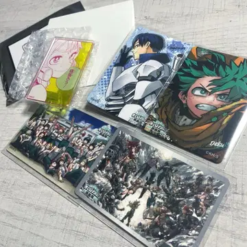 히로아카 원화전 아크릴 배지 & 마그넷 스티커 4장 5세트