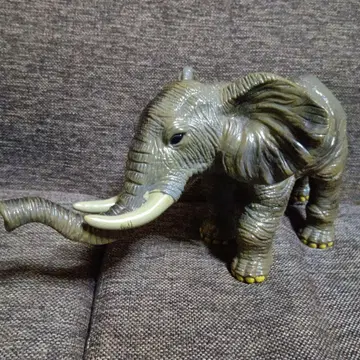 리얼 코끼리 소프트 비닐 피규어