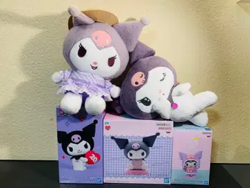 [새상품] 산리오 쿠로미 피규어 루라이트 봉제 인형