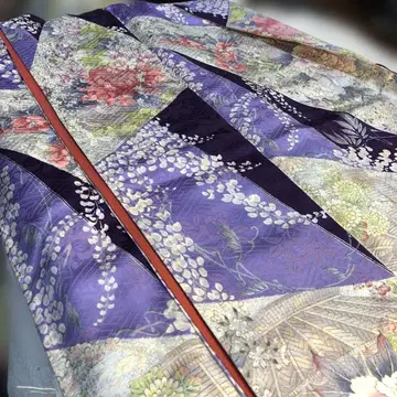 5596. 코후리소데 순수 실크