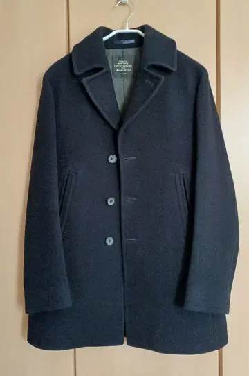 유나이티드 애로우즈 멜톤 울 코트