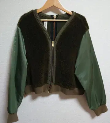 리즈리 MA-1 보아 이소재 자켓 아우터 밀리터리