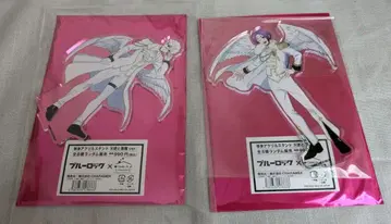 블루 록 아크릴 스탠드 파보테리아 나기 세이시로 미카게 레오 천사