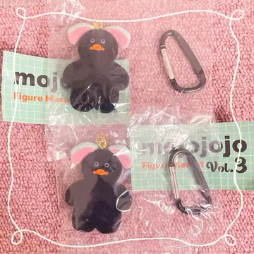 [블랙] mojojojo 피규어 마스코트 2개 세트 3