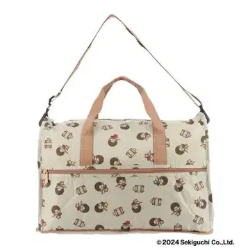 몽치치 보스턴 백 M 여성용 베이지 색스바 세키구치