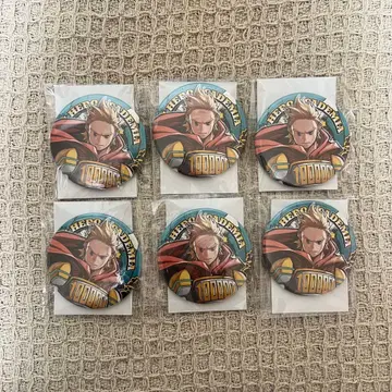 히로아카 컬렉션 캔뱃지 통형밀리오 6점