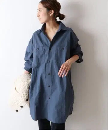 FRAMeWORK 던거리 빅 셔츠