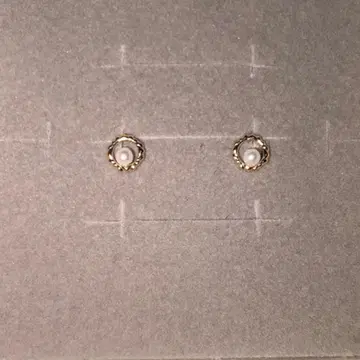 미사용 새상품 주얼리 TSUTSUMI 귀걸이 담수 펄 귀걸이 k10