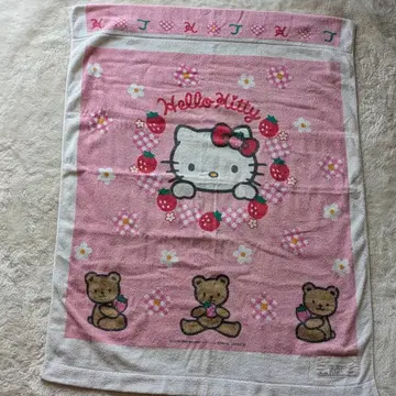 헬로키티 타월 낮잠용 여름 이불 2000년대 헤이세이 레트로
