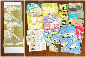 괴수 8호 시노미야 키코루 원화전 복권 코스터 카드놀이 씰 세트