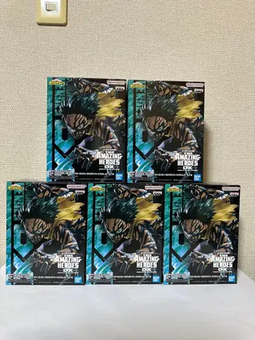 나의 히어로 아카데미아 데쿠 피규어 5체 세트