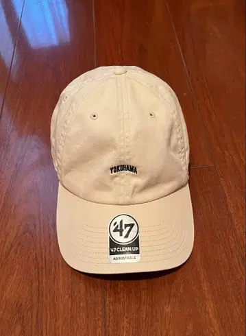 47 CLEAN UP 아치 미니 로고 YOKOHAMA 캡