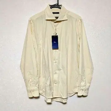 새상품 코듀로이 컷어웨이 셔츠 드레스 캐주얼 긴팔 아이보리 46