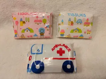 산리오 미니 포켓 티슈 3개 세트 ( 1977년 )