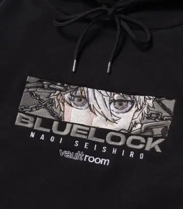 vaultroom 나기 세이시로 후디 후드티 L 사이즈 블루 록