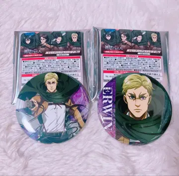 새상품 진격의 거인 엘빈 캔뱃지 역풍을 향해 나아가라! ver. 2