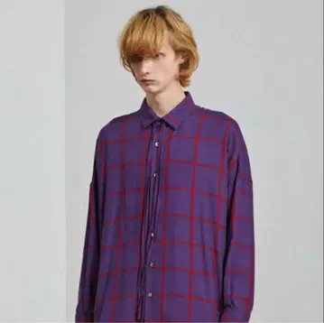 SHAREEF JACQUARD CHECK L/S SHIRTS