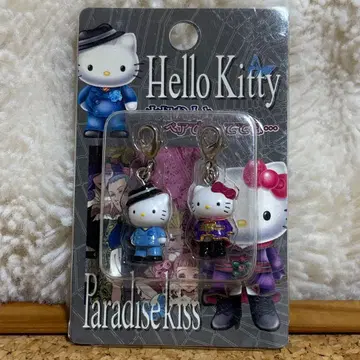 [ 초레어 미개봉 ] 헬로키티 파라다이스 키스 지퍼 마스코트