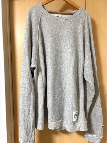 RHC 챔피온 그레이 크루넥 맨투맨 트레이닝복 L 사이즈