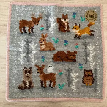 *미사용 새상품* FEILER 타월 손수건 윈터 애니멀즈