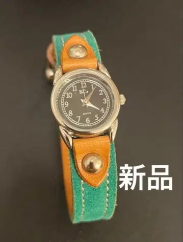 새상품 티티카카 컬러풀 스웨이드 워치