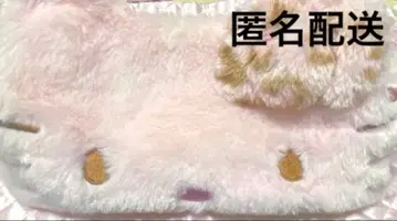 헬로키티 티슈 커버 케이스 표범 무늬 헤이세이 레트로 레어 2012년