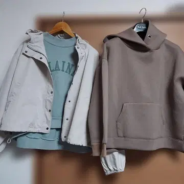 BLAINE 트레이닝복 마운틴 파카 본딩 파카