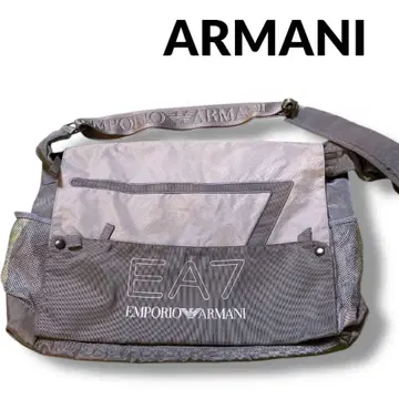 EMPORIO ARMANI EA7 메신저 백 그레이
