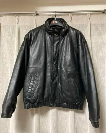 레어! Eddie Bauer 에디 바우어 가죽 다운 자켓