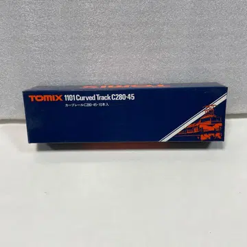 레어 새상품 N게이지 TOMIX 커브 레일 C280-45 10개입