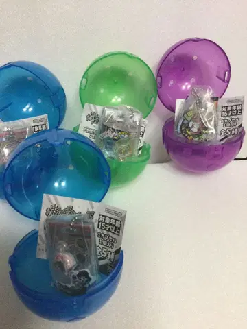 요괴워치 미니어처 가챠 4개