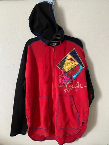 KANSAI O2 야마모토 간사이 간사이 오투 후드 맨투맨 1990년대