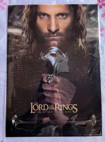 영화 반지의 제왕 왕의 귀환 클리어 포스터 비고 모텐슨