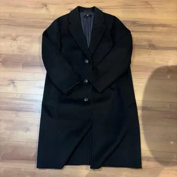 UNIQLO +J 캐시미어 블렌드 오버 사이즈 체스터 코트