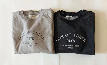 어반 프린트 맨투맨 2장 세트