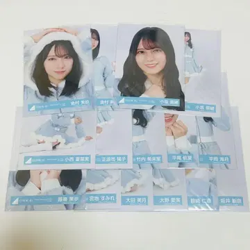 히나타자카46 브로마이드 묶음 판매