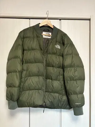 최종 가격 THE NORTH FACE 다운 자켓 올리브 L 한국 한정판