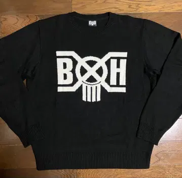 BOUNTY HUNTER 로고 니트 스웨터 L 사이즈 바운티 헌터
