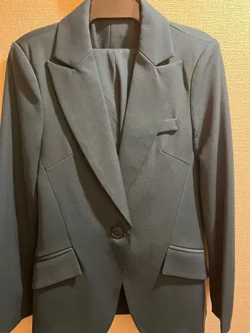 다크 그린 비즈니스 정장 세트