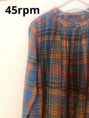 45rpm 체크 울 원피스 사이즈 0