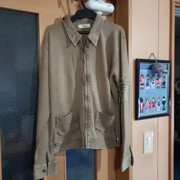 여성용 얇은 소재 지퍼 자켓