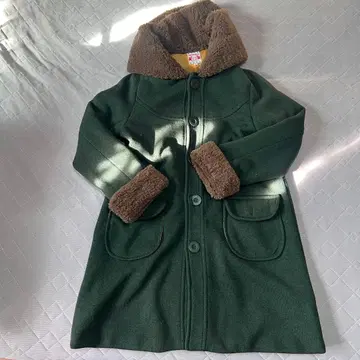 TITICACA 다크 그린 롱 코트 F