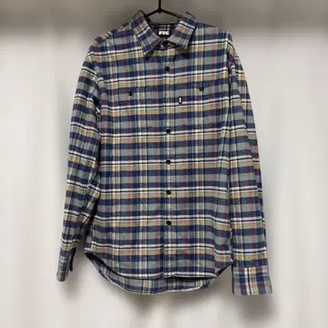 FTC 체크 무늬 플란넬 긴팔 셔츠 플란넬 셔츠 스트릿