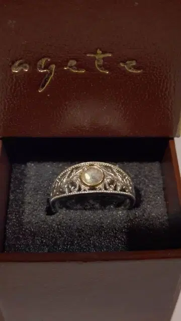 agete 아가트 실버 K10 래브라도 라이트 반지