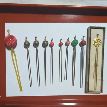 헤어콤 10개 세트 메이지 다이쇼 시대 골동품 앤티크