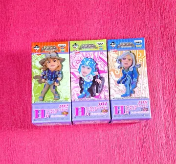 제일복권 죠죠의 기묘한 모험 7부 월드 컬렉터블 피규어 세트