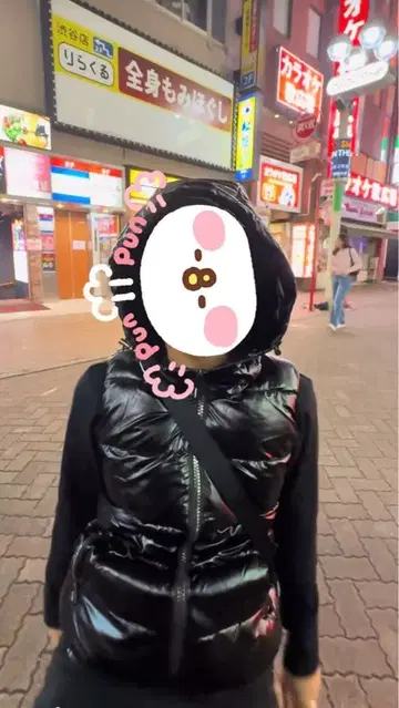 블랙 다운 베스트 drip archive y2k