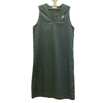 그라니프 라무 초프 V넥 원피스