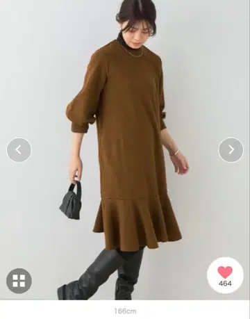 URBAN RESEARCH ROSSO 브라운 원피스