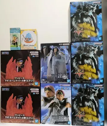 원피스 피규어 룸 라이트 묶음 판매 9체